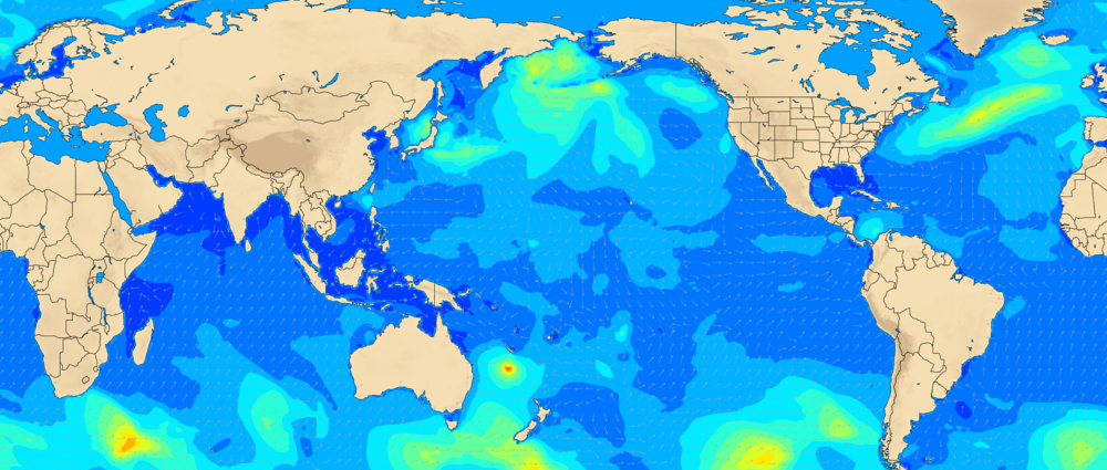 REPORTE DEL MAR - As&iacute; llegan las condiciones para este fin de semana