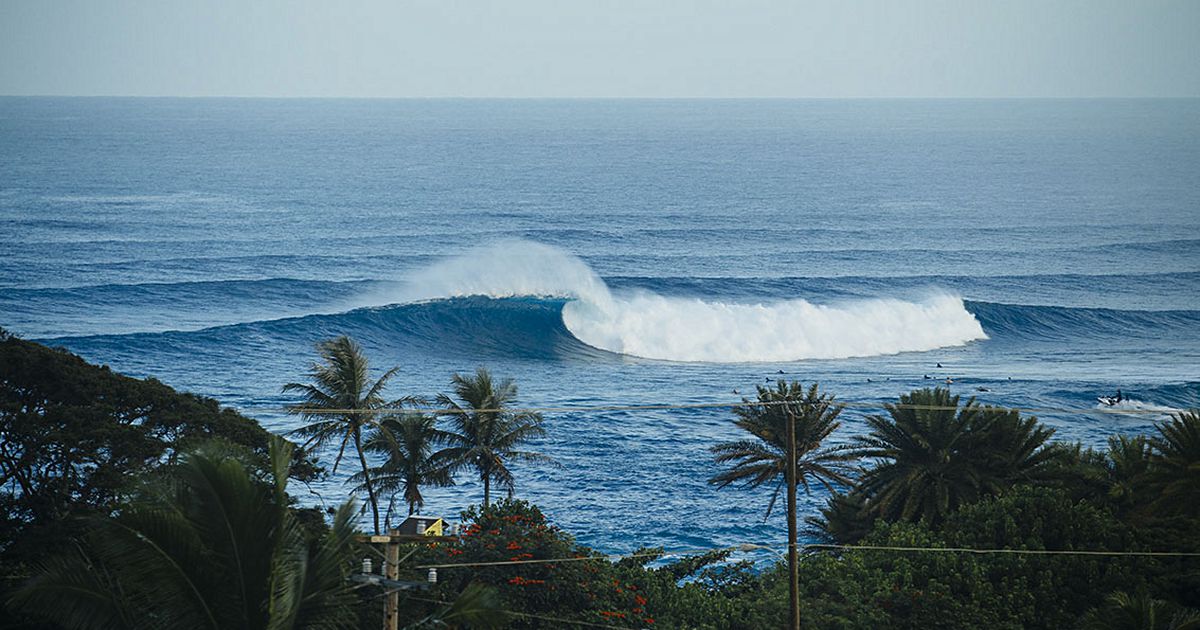As&iacute; se puso Sunset Beach este mi&eacute;rcoles