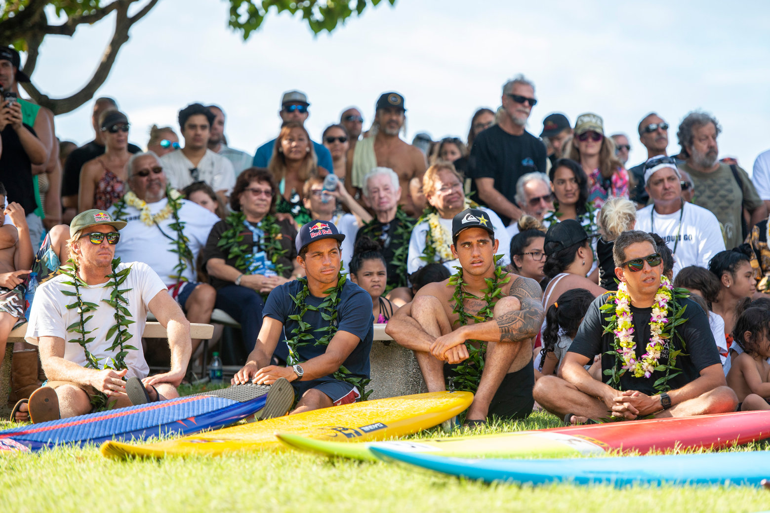 As&iacute; fue la ceremonia de apertura del Eddie Aikau
